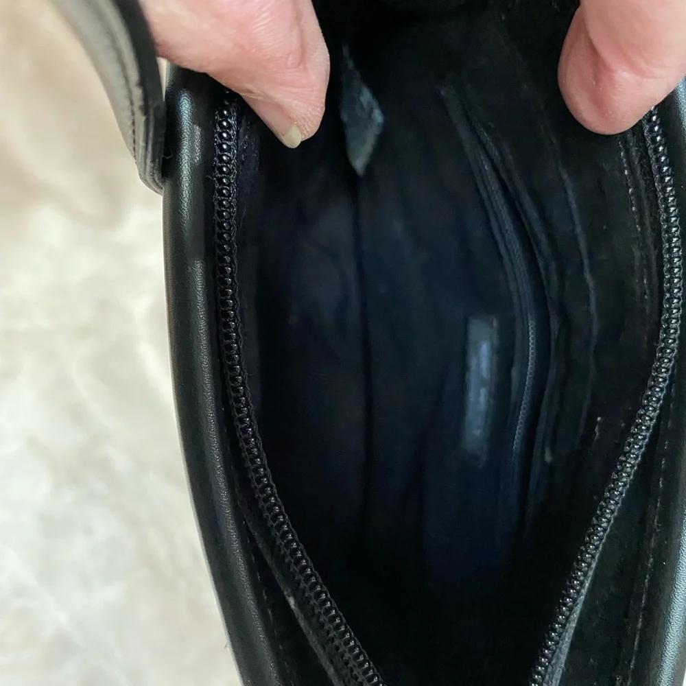 Nine West Black Textured Tote